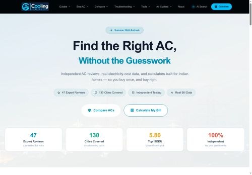 SEO analysis preview of acbillcalculator.in