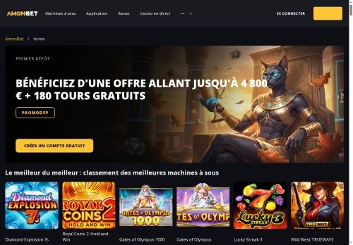 SEO analysis preview of amonbet-francais.org