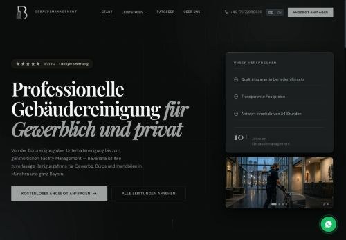 SEO analysis preview of bavariana.de
