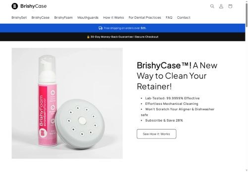 SEO analysis preview of brishycase.com