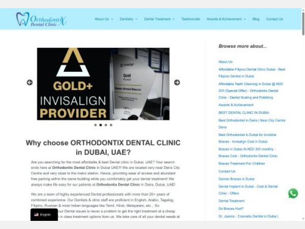SEO analysis preview of drnazeerdentalclinic.com