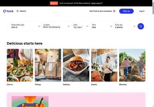 SEO analysis preview of exploretock.com