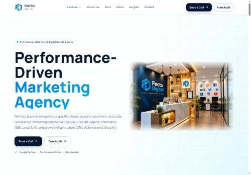 SEO analysis preview of fectodigital.com