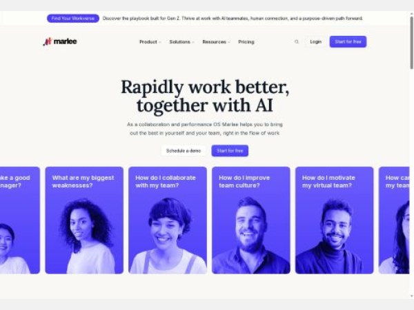 SEO analysis preview of getmarlee.com