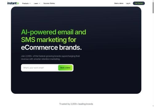 SEO analysis preview of instant.one