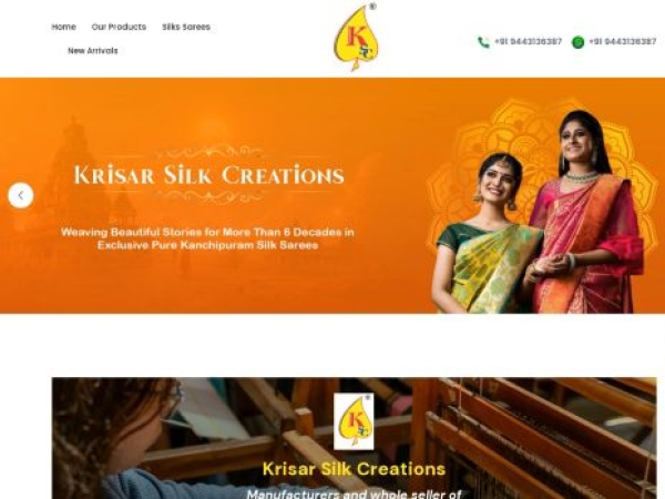 krisarsilkcreations.com