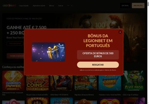 SEO analysis preview of legionbet-portugal.com