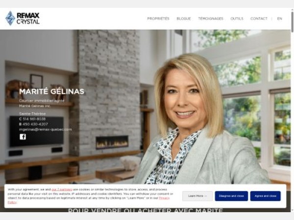 SEO analysis preview of maritegelinas.com