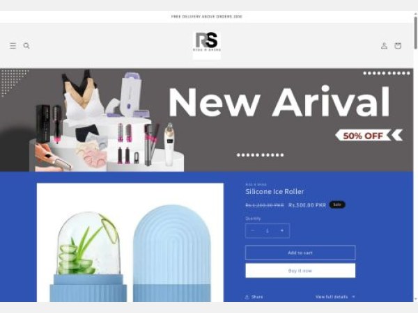 SEO analysis preview of risenshine.pk