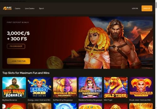 SEO analysis preview of slot-lair-casino-pt.com
