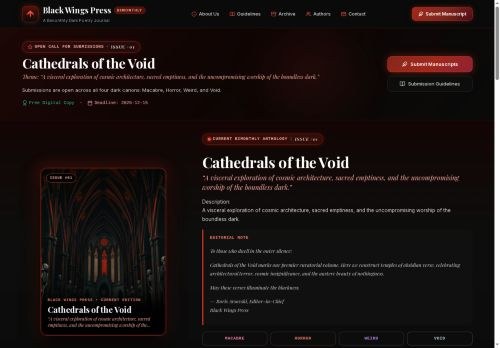 SEO analysis preview of test.blackwingspress.com