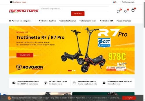 SEO analysis preview of teverun-store.com