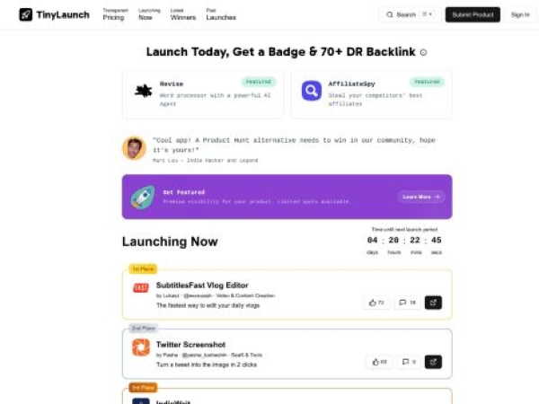 tinylaunch.com