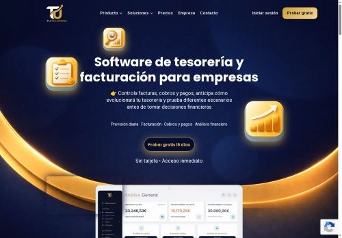 SEO analysis preview of tutesoreria.com