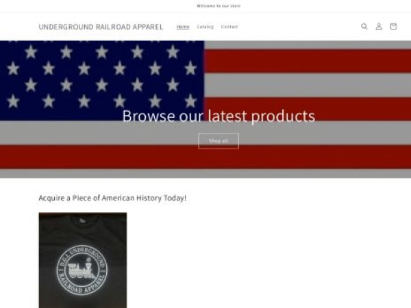 undergroundrailroadapparel.com