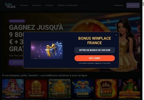 SEO analysis preview of winplace-france.org