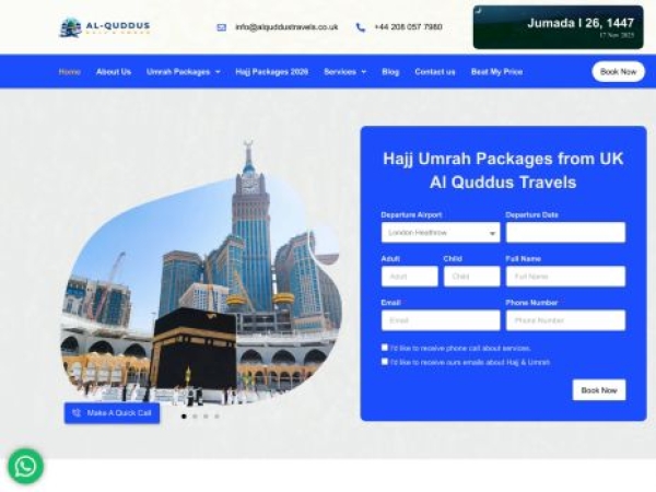 alquddustravels.co.uk