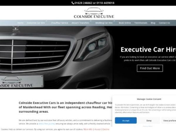 colnsideexecutivecars.co.uk