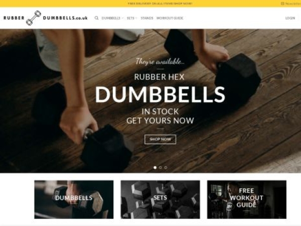 rubberdumbbells.co.uk