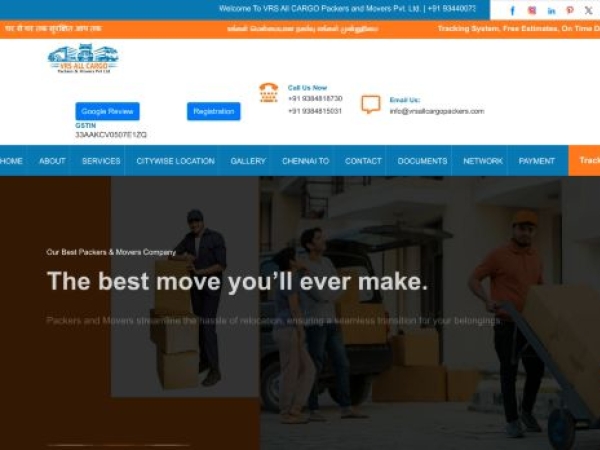 vrsallcargopackers.com