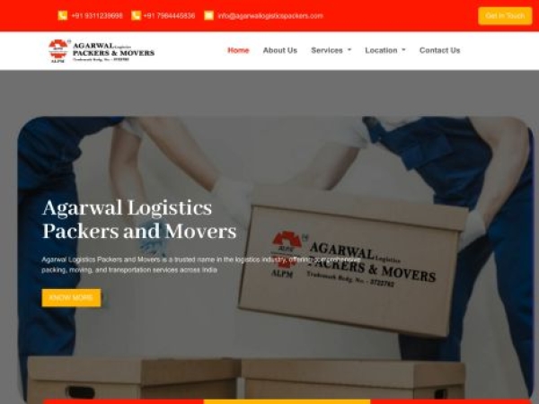 agarwallogisticspackers.com