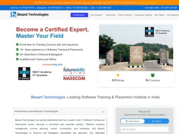 besanttechnologies.com