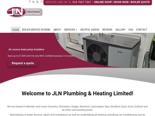 jlnplumbing.co.uk