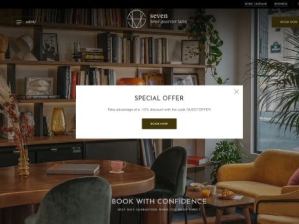 sevenhotelparis.com