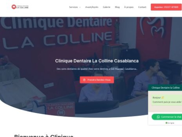 cliniquelacolline.com